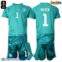 Maglie da calcio Germania Manuel Neuer #1 Portiere Prima Maglia Bambino Mondiali 2026  Manica Corta + Pantaloni corti)
